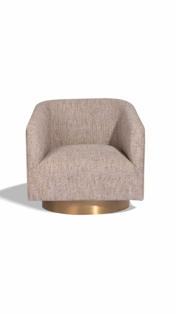 Swivel and Smile or Sleep if you may, the Nile Swivel Chair is modern yet classic and versatile armchair that can fit perfectly into any mood and any setting with ease. The pastel tones and brass accents are a combination that add comfort and elegance all at once. 

WA bespoke 
.
.
.
.
.
.

#furniture #furnituredesign #table #workfromhome #loungechair #swivelchair #livingroomideas #pastelroom #interiorstyling #homeinspo #metalfurniture #interiordesign #interiorinspo #interiorstyling #homedecor #chairedit #aestheticedit #livingroom #homedecor #homefurniture #armchair #armchairdesign